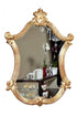 WOODEN CROWN MIRROR