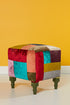 MULTI COLOR HANDMADE POUF