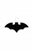 FLYING BAT FIGURED SMALL COAT HANGER