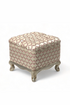 GEOMETRIC PATTERNED POUF
