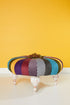 MULTICOLORED FELT POUF