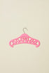 CROWN PATTERNED SMALL COAT HANGER